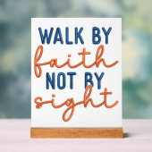 Faith Acryl Bord (Neutraal)