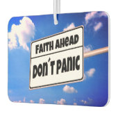 "Faith Ahead" Car Air Freshener Luchtverfrisser (Links)