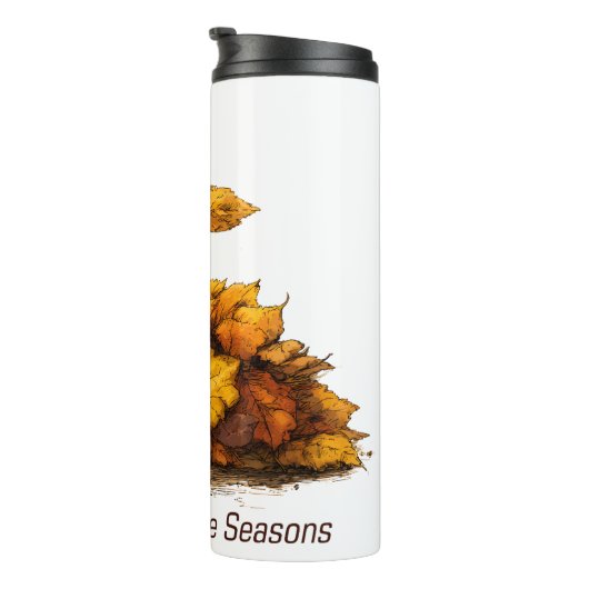 Faith Among the Seasons Graphic Thermosbeker (Geroteerd rechts)