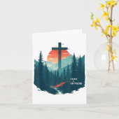 Faith &amp; Fitness Christian - Workout Motivation Kaart (Gele Bloem)