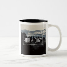 Faith and Glory Coffee Mok