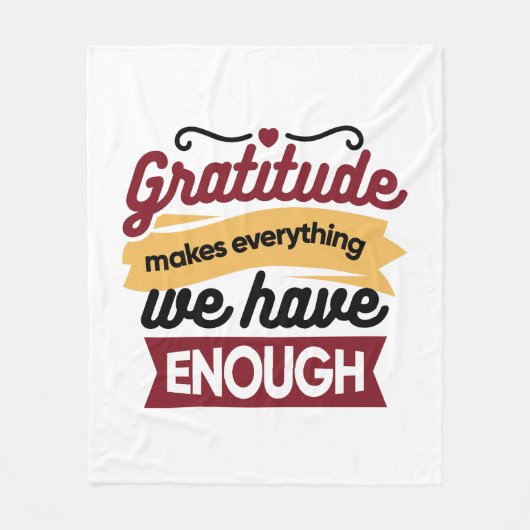 Faith and Gratitude Artwork – Uplifting Christian Fleece Deken (Voorkant)