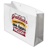 Faith and Gratitude Artwork – Uplifting Christian  Groot Cadeauzakje (Achterkant Gekanteld)