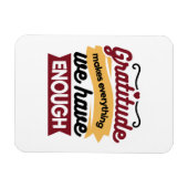 Faith and Gratitude Artwork – Uplifting Christian  Magneet (Horizontaal)