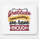 Faith and Gratitude Artwork – Uplifting Christian Muismat (Voorkant)