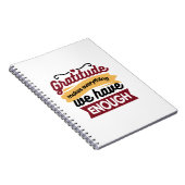 Faith and Gratitude Artwork – Uplifting Christian Notitieboek (Rechterzijde)