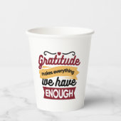 Faith and Gratitude Artwork – Uplifting Christian  Papieren Bekers (Voorkant)