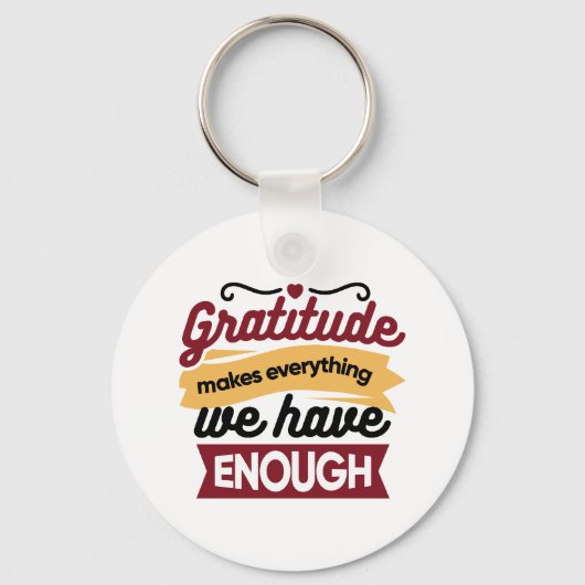 Faith and Gratitude Artwork – Uplifting Christian  Sleutelhanger (Voorkant)