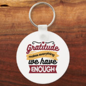 Faith and Gratitude Artwork – Uplifting Christian  Sleutelhanger (Voorkant)