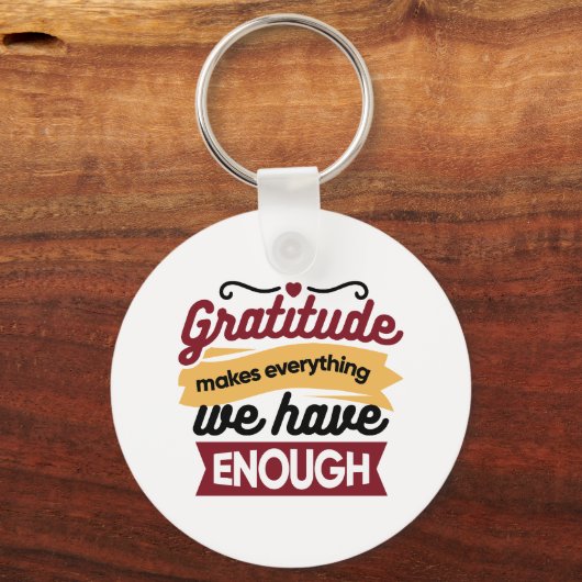 Faith and Gratitude Artwork – Uplifting Christian Sleutelhanger (Voorkant)