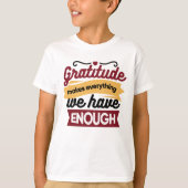 Faith and Gratitude Artwork – Uplifting Christian  T-shirt (Voorkant)