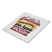 Faith and Gratitude Artwork – Uplifting Christian  Tegeltje (Zijkant)