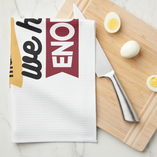 Faith and Gratitude Artwork – Uplifting Christian Theedoek (Quarter Fold)