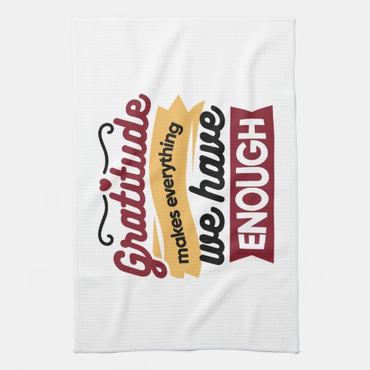 Faith and Gratitude Artwork – Uplifting Christian  Theedoek (Verticaal)