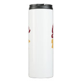 Faith and Gratitude Artwork – Uplifting Christian  Thermosbeker (Achterkant)