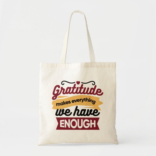 Faith and Gratitude Artwork – Uplifting Christian  Tote Bag (Voorkant)