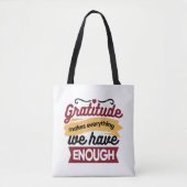 Faith and Gratitude Artwork – Uplifting Christian Tote Bag (Voorkant)