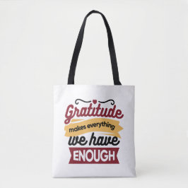 Faith and Gratitude Artwork – Uplifting Christian  Tote Bag