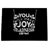 Faith and Happiness – Joy and Gladness Quotes Groot Cadeauzakje (Voorkant)