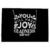 Faith and Happiness – Joy and Gladness Quotes Groot Cadeauzakje (Achterkant)