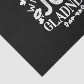 Faith and Happiness – Joy and Gladness Quotes Tissuepapier (Detail)