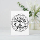 Faith and Love Tree of Life Briefkaart (Staand voorkant)