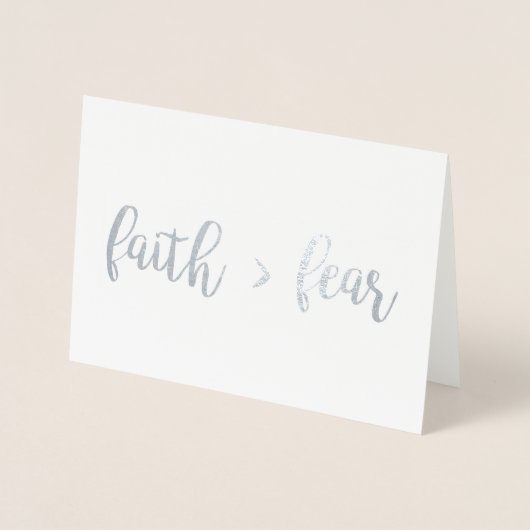 Faith > Angst Folie Kaarten (Voorkant)