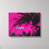 Faith Art Retro Canvas Afdruk (Voorkant)
