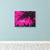 Faith Art Retro Canvas Afdruk (Insitu (Houten vloer))