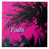 Faith Art Retro Tegeltje (Voorkant)