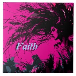 Faith Art Retro Tegeltje