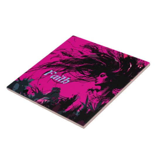 Faith Art Retro Tegeltje (Zijkant)