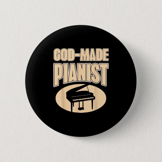 Faith-based Anist Christelijke Muziek Insration Ronde Button 5,7 Cm (Voorkant)