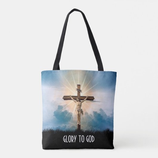 Faith Based Canvas tas (Achterkant)