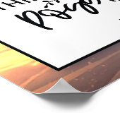 Faith based Christelijk Wall art Poster (Hoek)