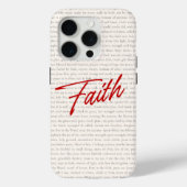 Faith Bible Verse Christelijke telefoonhoes voor v Case-Mate iPhone Case (Achterkant)