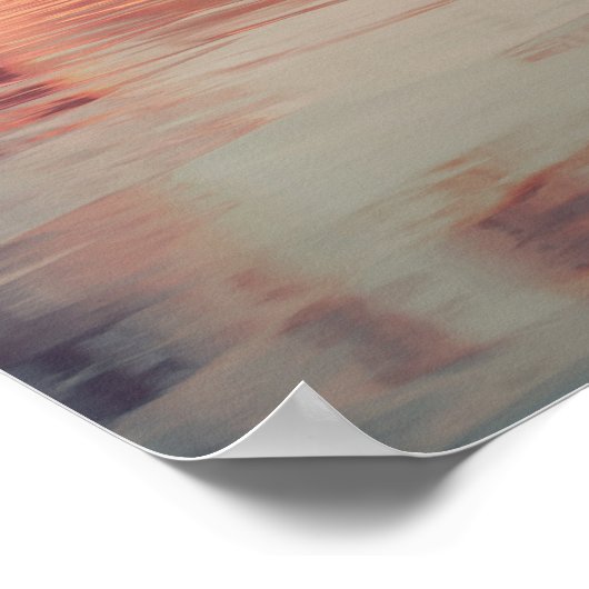 Faith Bible Verse Inspirerend Hot Air Ballon Poster (Hoek)