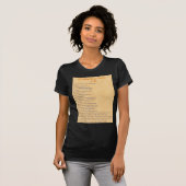 Faith Birthday Tee Shirt (Voorkant volledig)