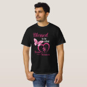 Faith Blessed noemde borstkanker overlevende T-shirt (Voorkant volledig)