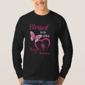 Faith Blessed noemde borstkanker overlevende T-shirt (Voorkant)