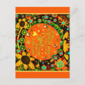 Faith  Bloemen Bumblebee Irelyn Briefkaart (Voorkant)