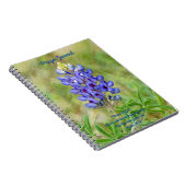 Faith Bluebonnet Flower Art Prayer Journal Notitieboek (Rechterzijde)