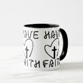Faith Bold Two-Tone Mok (Voorkant rechts)