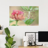 Faith Botanical Poster (Thuiskantoor)