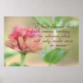 Faith Botanical Poster (Voorkant)