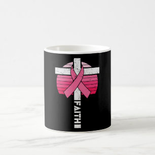 Faith Breast Cancer Awareness Christelijke Women G Koffiemok