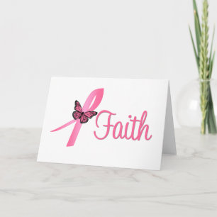 Faith Breast Cancer Awareness Kaart