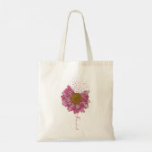 Faith- Breast Cancer Bewustheid Tote Bag (Achterkant)