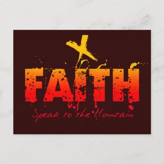 FAITH BRIEFKAART (Voorkant)