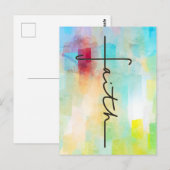 Faith Briefkaart (Voorkant / Achterkant)